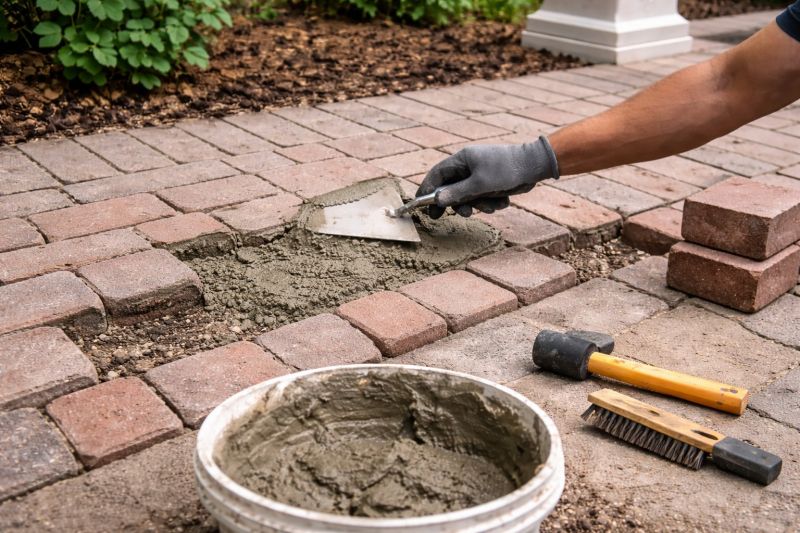 Brick Flatwork Repair in Fort Worth, TX