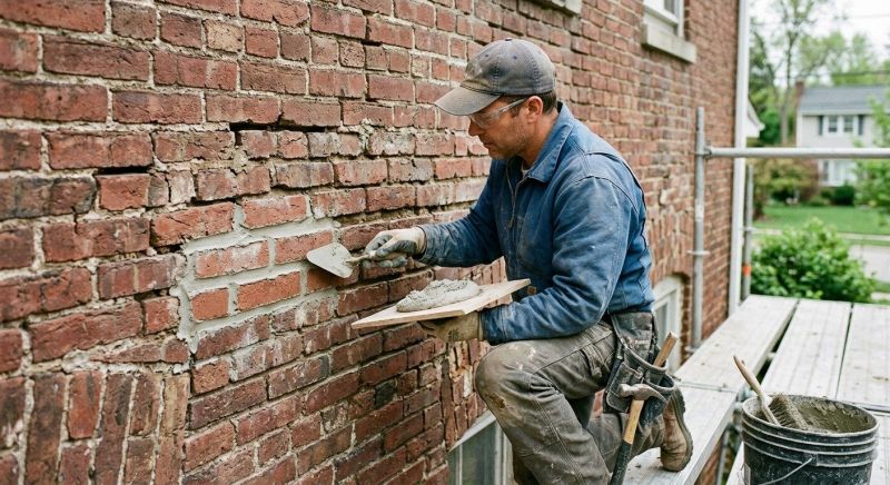 Brick Flatwork Repair in Mansfield, TX