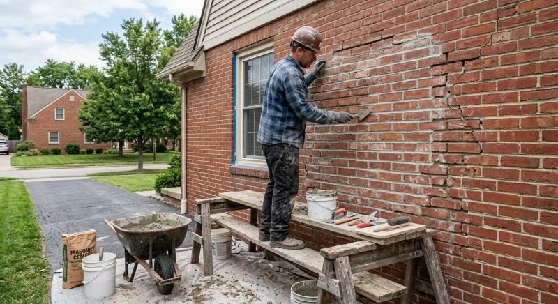Brick Masonry Repair in Euless, TX