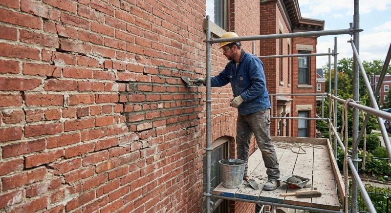 Brick Masonry Repair in Rhome, TX