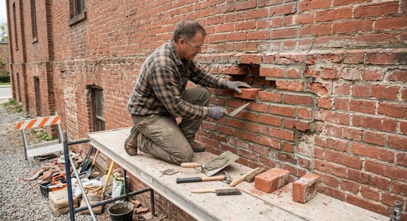 Brick Repair in Fort Worth, TX