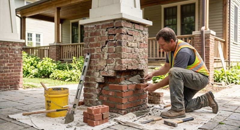 Brick Restoration in Keller, TX