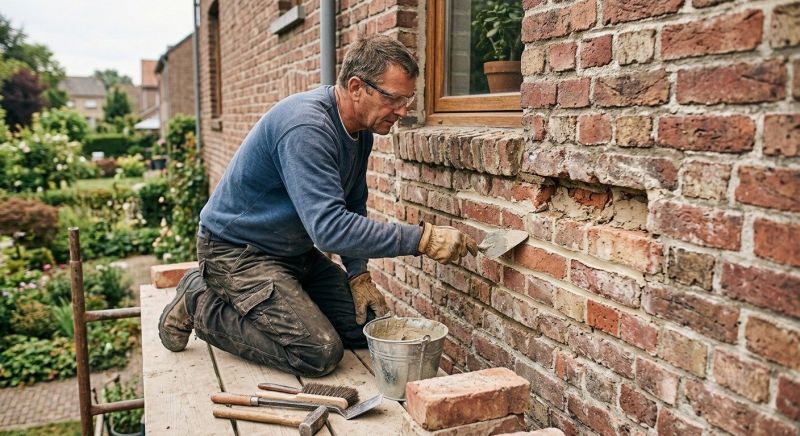 Brick Stairs Repair in Argyle, TX