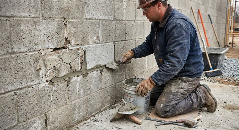 Brick Wall Repair in Euless, TX