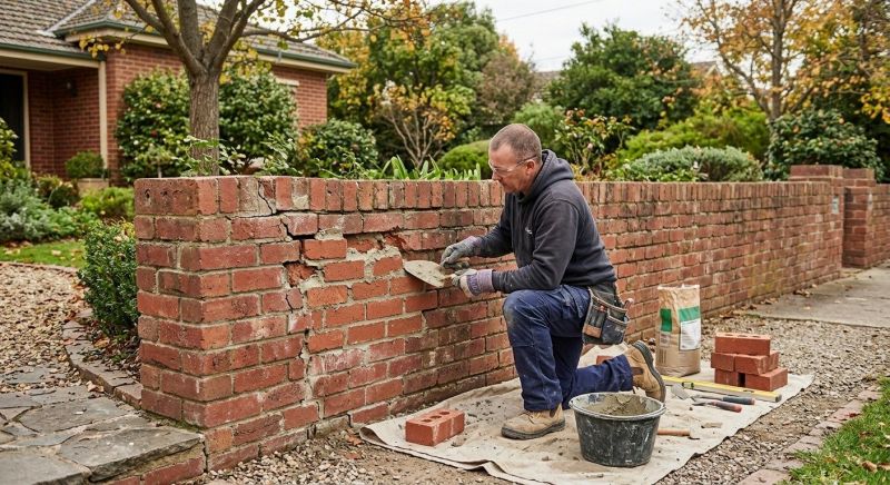 Brick Wall Repair in Grapevine, TX