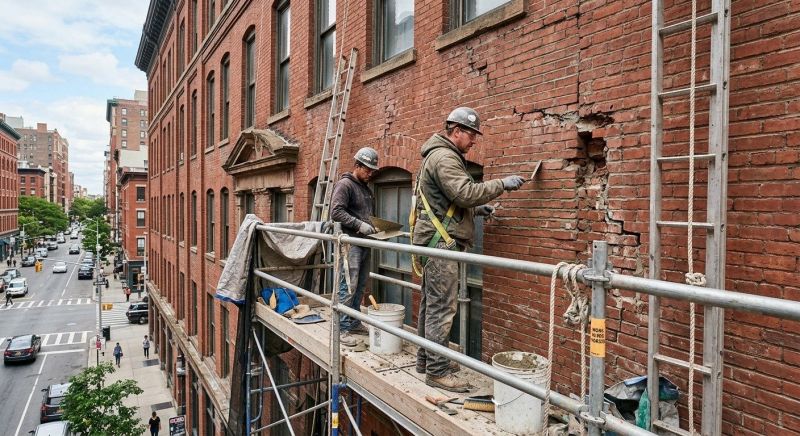 Commercial Masonry Repair in Johnson County, TX