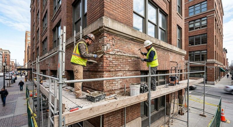 Commercial Masonry Repair in Mansfield, TX