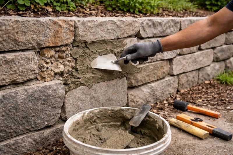 Retaining Wall Repair in Argyle, TX