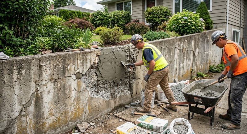 Retaining Wall Repair in Euless, TX