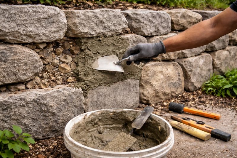 Retaining Wall Repair in Euless, TX