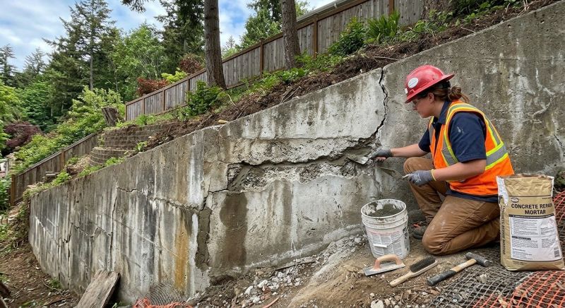 Retaining Wall Repair in Joshua, TX