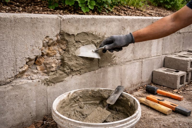 Retaining Wall Repair in Springtown, TX