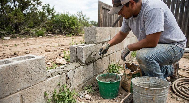 Rock Wall Repair in Fort Worth, TX