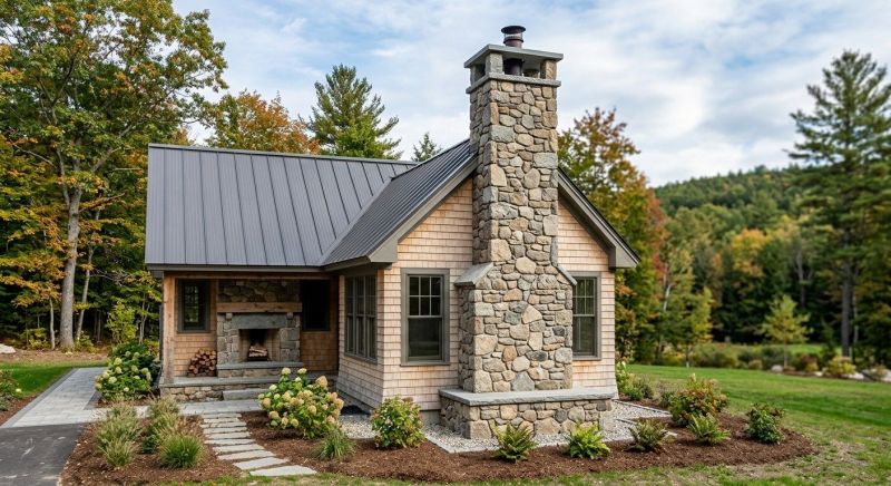 Stone Chimney Installation in Irving, TX
