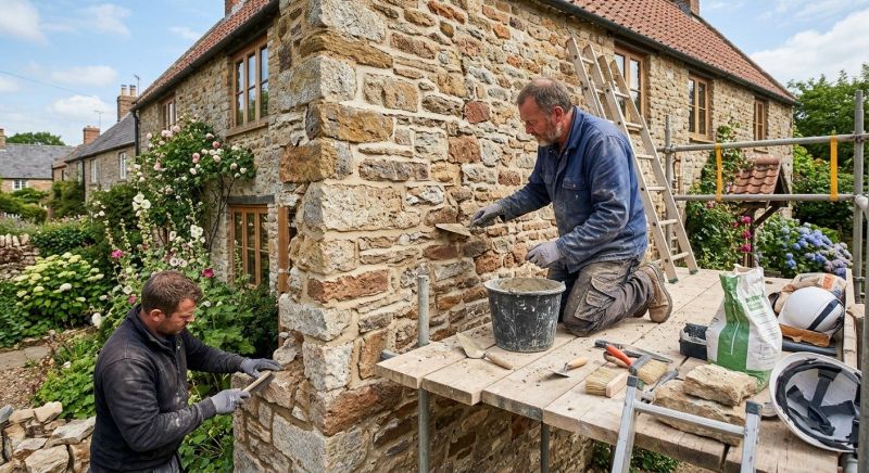 Stone Masonry Repair in Crowley, TX