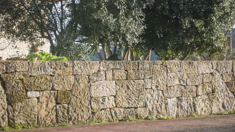 Stone Wall Repair in Flower Mound, TX