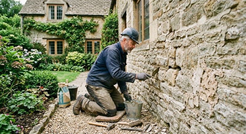 Stonework Repair in Springtown, TX